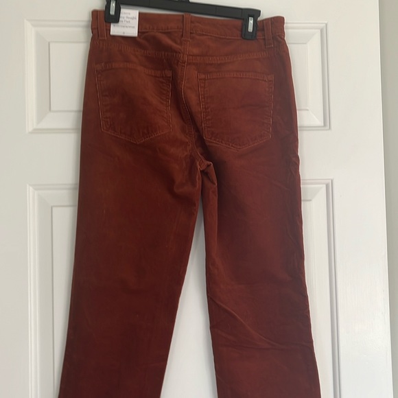 NWT Talbots Corduroy Straight Leg Pants - Picture 4 of 8